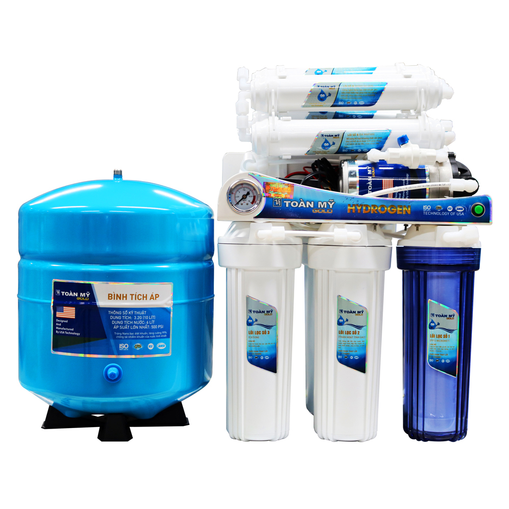 Máy lọc nước Toàn Mỹ – Hydrogen TMK 71410 không vỏ tủ