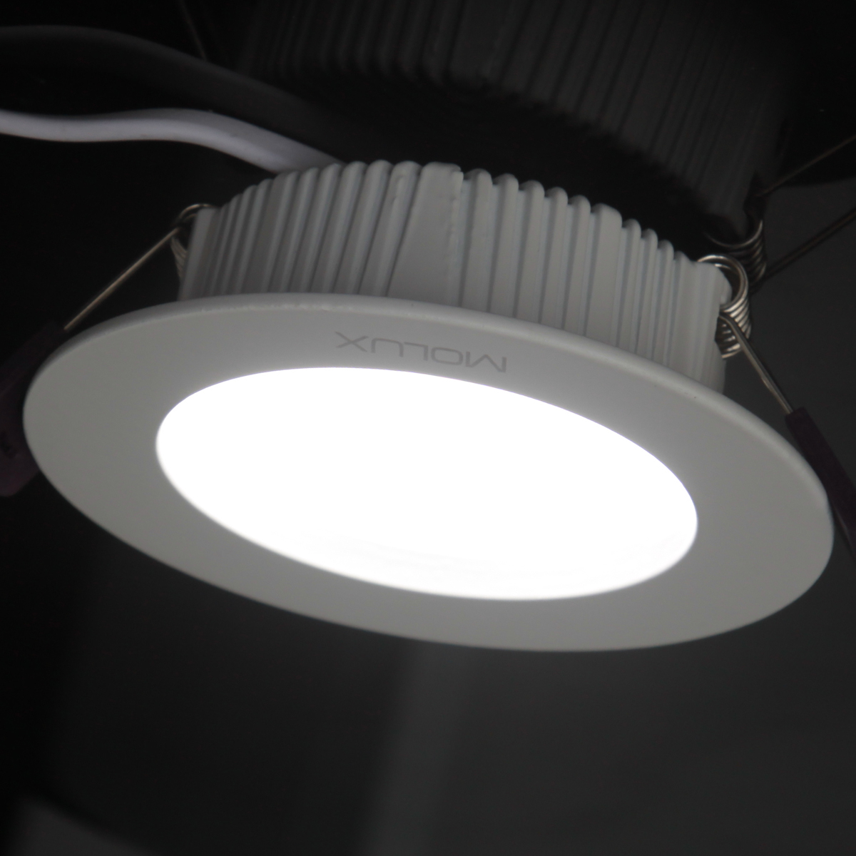 Dowlight LED siêu mỏng MOLUX ML042 – 9W (6000k – Trắng, Vàng)